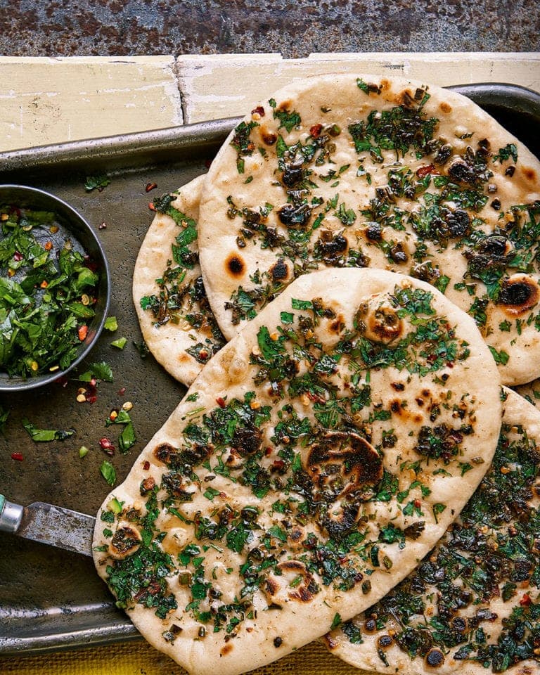 Chily Garlic Naan