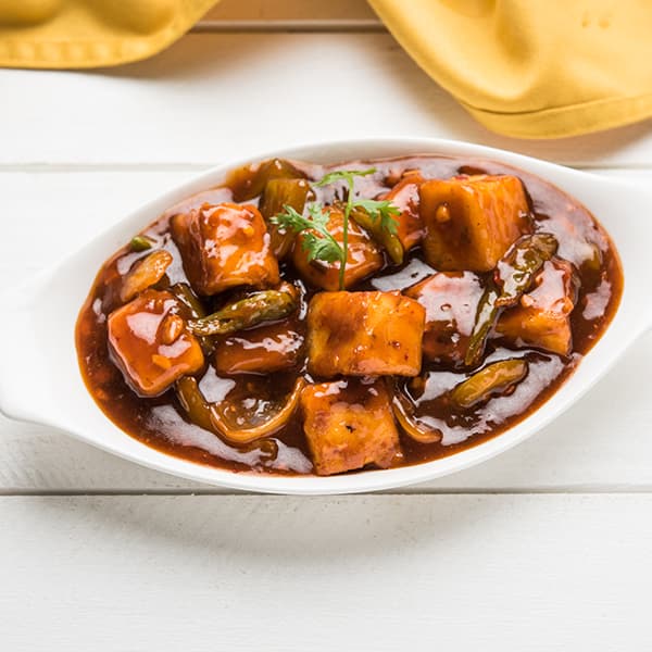 Chilly Paneer With Gravy