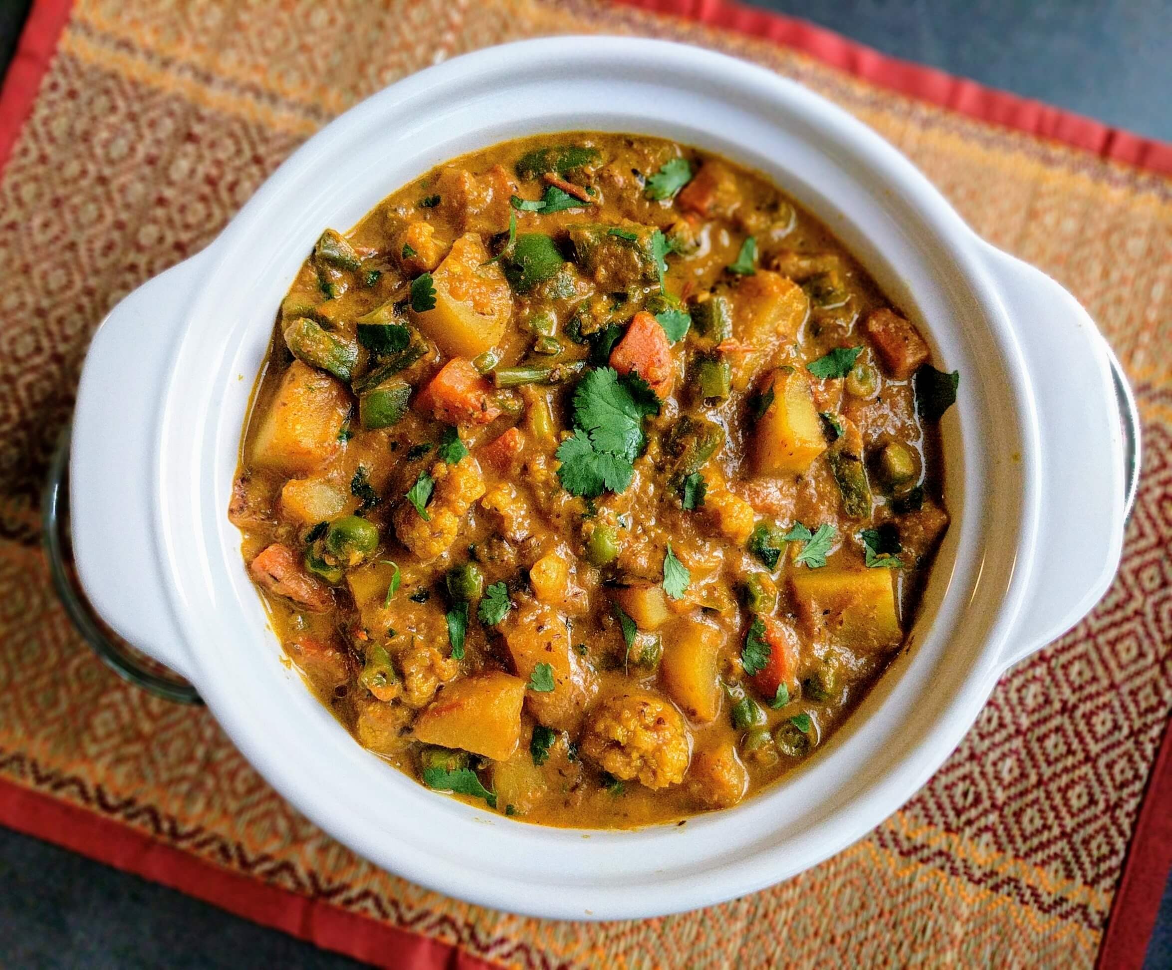 Mix Veg Curry (V)